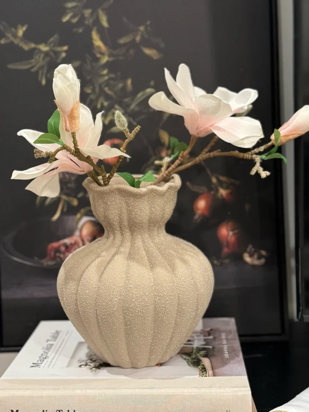 Rare  Sculptural Ceramic Vase | Unglazed Ceramic | Contemporary Vase 8”
